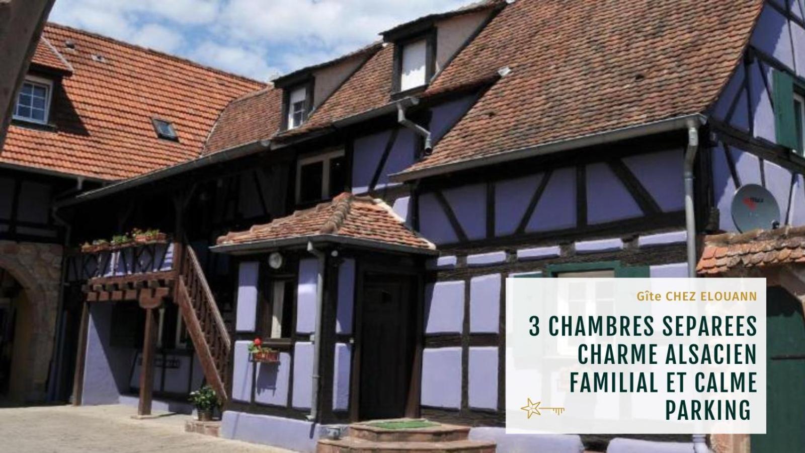 Gite Elouann Familial Spacieux Calme Ebersheim Exteriér fotografie